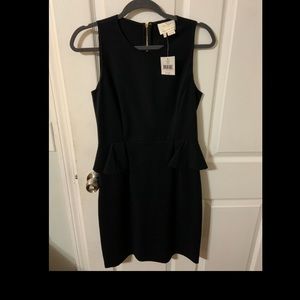 Kate Spade black peplum dress